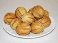 Печенье "Орешки" со сгущенкой