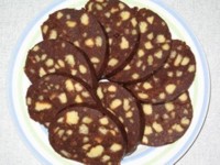 Колбаска шоколадная